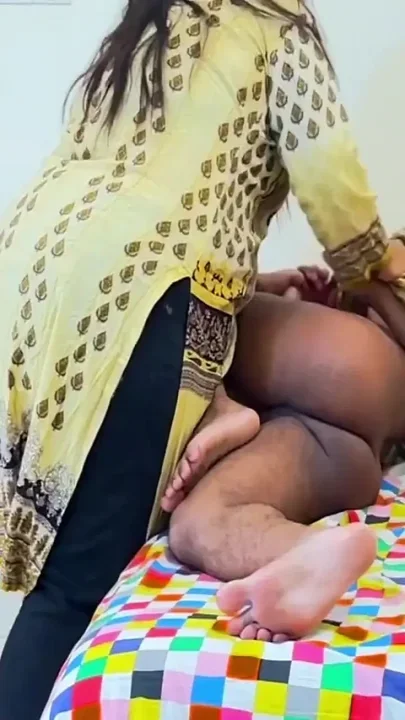 A Guy Gets Punished by Hot Housewife - She Fuck His Rough with His Hands Tied