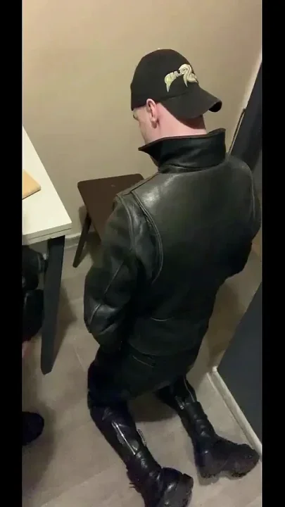 Leather Master Fuck Hard Leather Fag Part 1