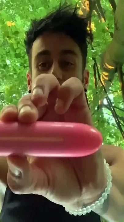 Vibrator Inside Squats Shaky Anal Orgasm