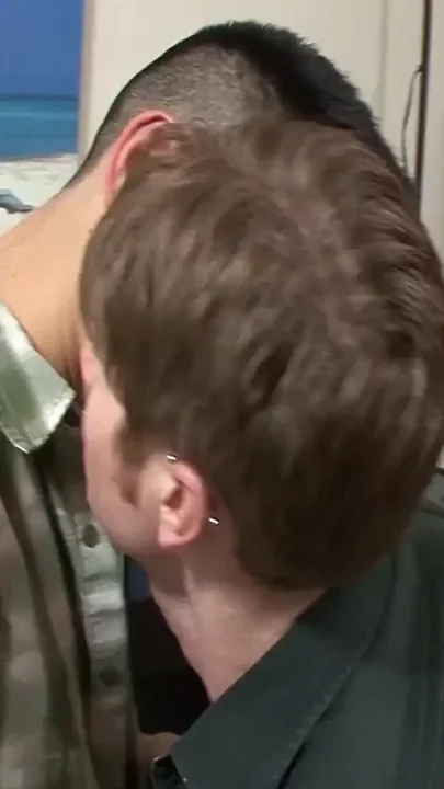 Horny dude gets his tight ass smashed in bareback style