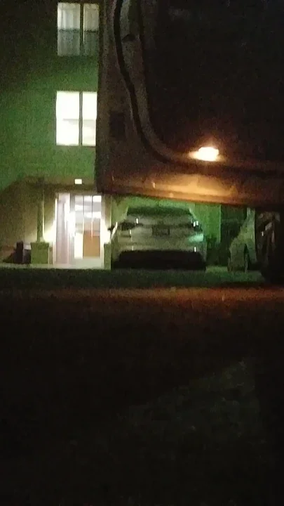Thick BBW Wife in Lingerie in Public Hotel Parking Lot Badblondiemonroe