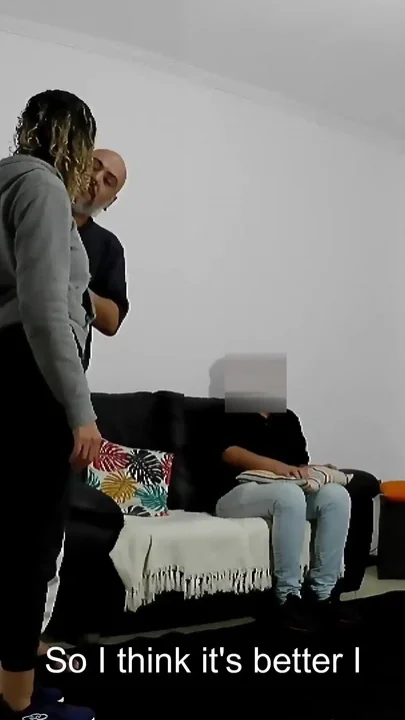 The son had to introduce his girlfriend to his father Clip 1