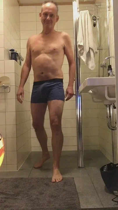 That's me showering