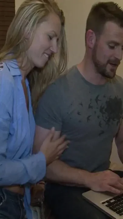Sensational blonde gets fucked by her stepbrother