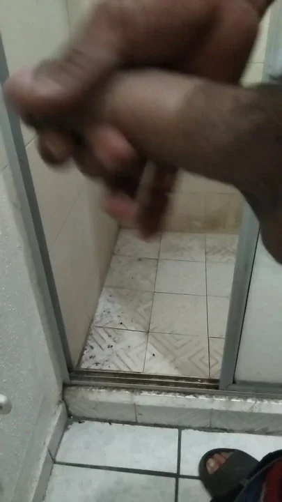 Masturbating in the bathroom