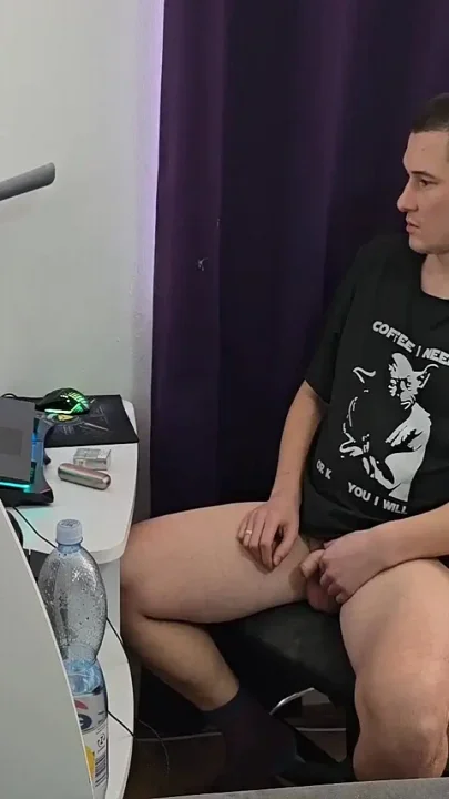 Home Alone Watching Porn and Losing Control