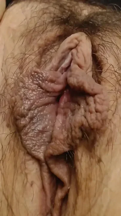 Closeup Big Thick Pussy Lips Pussy Spreading Gape