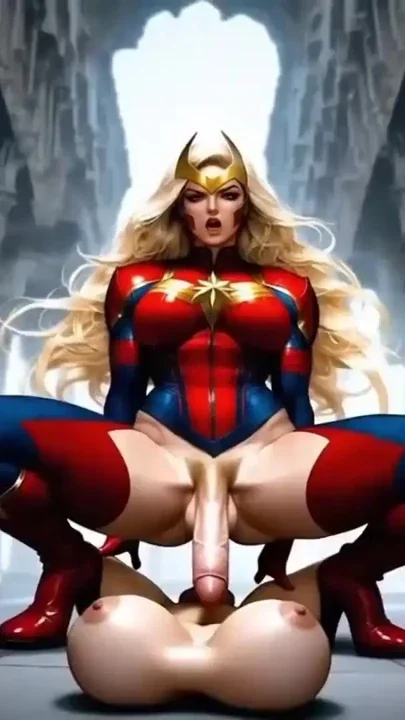 Ai Generated Captain Marvel American Shemale War Fuck Clip 1