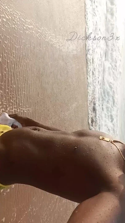 Having fun on the beach of cotonou Clip 1
