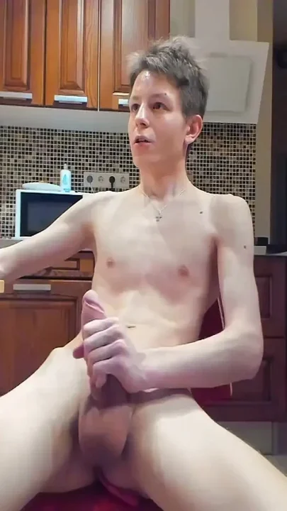 Cute Boy with BIG Cock