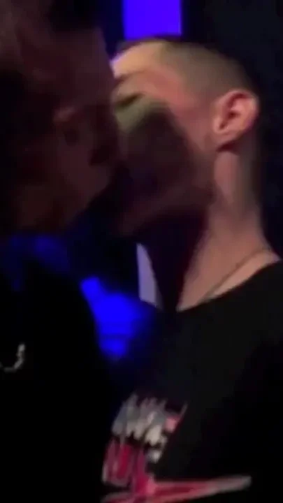 Fabien fucked in sneaker by strazight boy in punblic bar