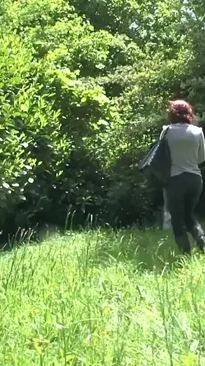Pretty Young Redhead Slut Suntbathing Licked and Fucked by Pervert