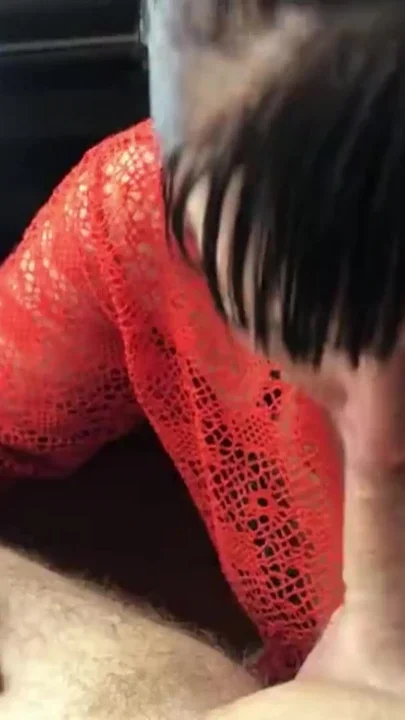 I was running so late for work but he kept wanting me to suck his hard cock