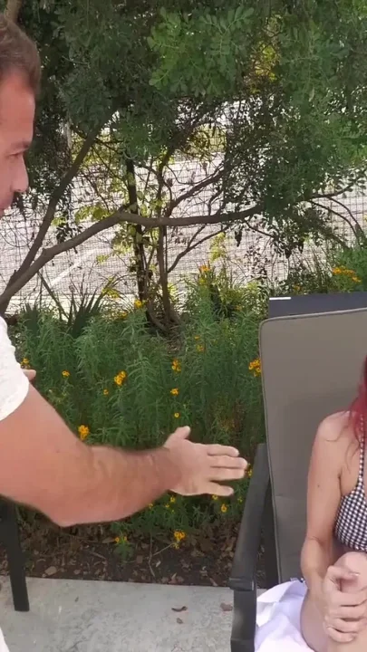 Pool boy pornstar Chad White gets picked up by sugarmama - BTS