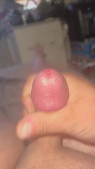 Stroking my cock again until I shoot out a big load of cum