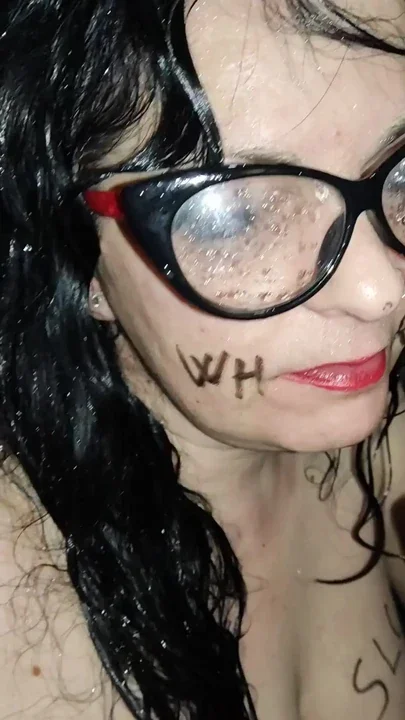 PISS WHORE Deep Throat Bubble Blowing Cum And Piss Whore Clip 1