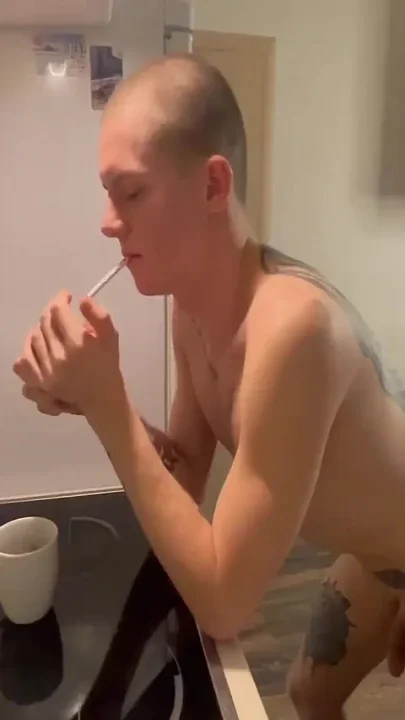 While I Was Smoking a Cigarette the Guy Licked My Ass and Fucked