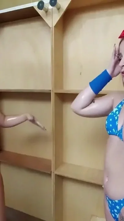 Freestyle belly kick - I will kick your fucking belly and your sweet face little