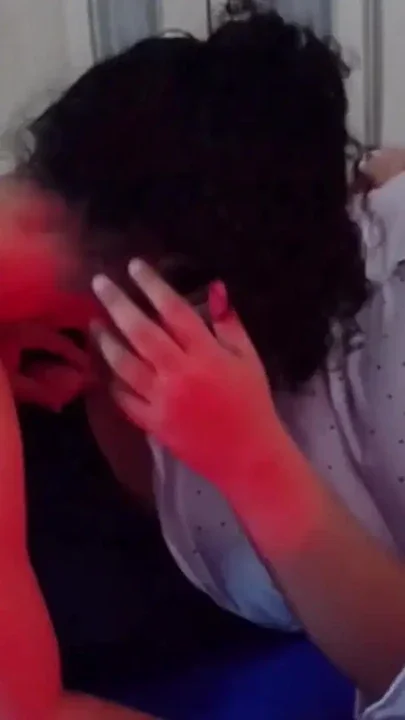 Emotional moment from 