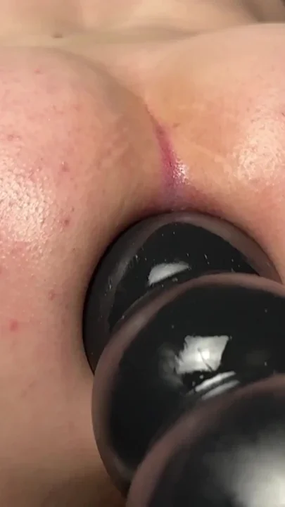 A Fucked and Gaping White Ass close up slow mo Clip 1
