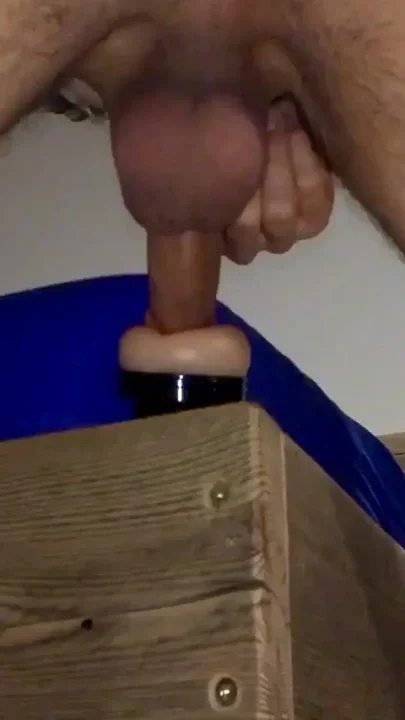 Breeding My Fleshlight Deep Pulsating Cumshot View From Behind