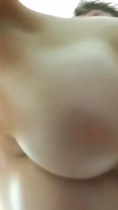 Big Boob Woman Takes Cock in Bathroom