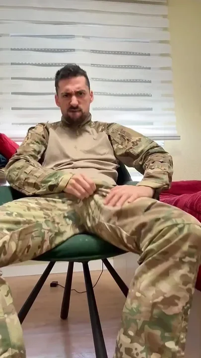 Ex Military Jerking off and Playing with Pocket Pussy