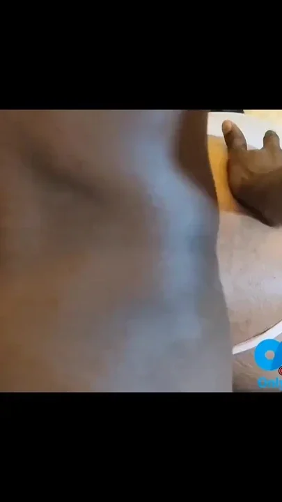 My friend puts me on all fours on the bed and shoves his huge thick black cock