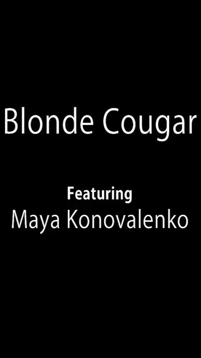 Blonde Cougar