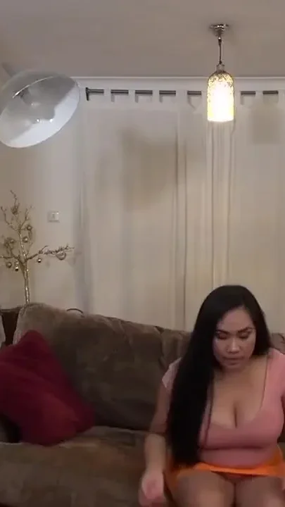 Asian girl with big boobs gets fucked by her stepdad