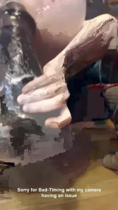 Spectacular moment from 