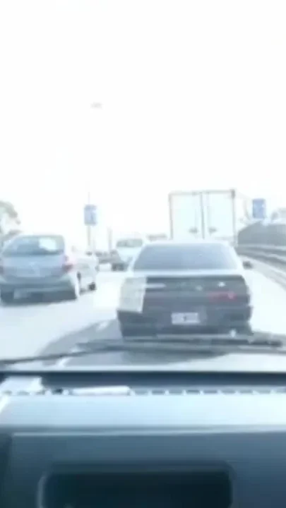 Threesome on moving van