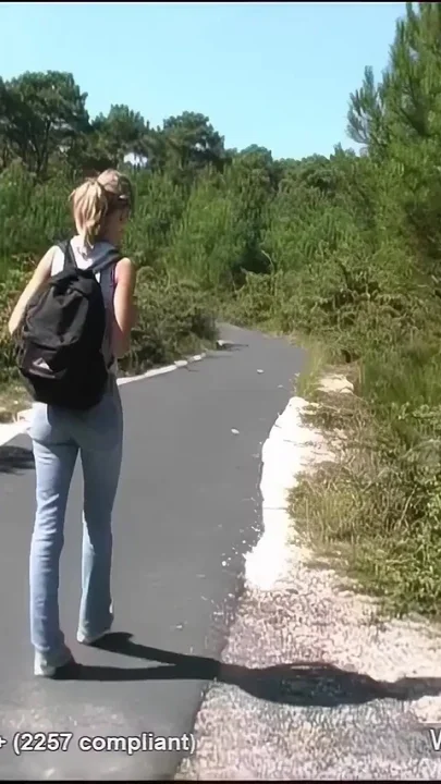 Lovely 18 Year Blonde Does Sex at Beach