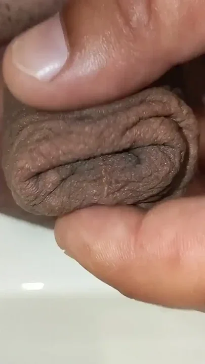 Foreskin Play - Stretching Twisting Squeezing Fingering Foreskin on Uncut Cock