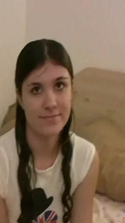 Young slut gives her first blowjobs in front of the camera