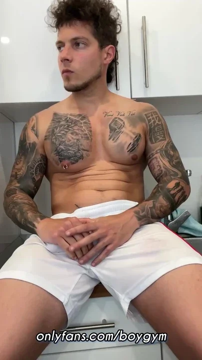 My BIG COCK Surprise in the kitchen