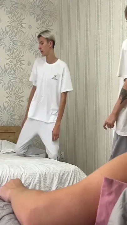 Part 1 Daddy and Student with Big Cock Fucked Sweet Twink