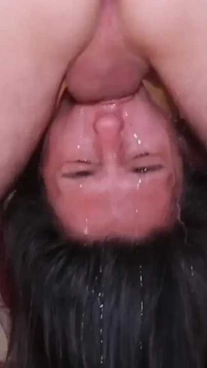Mackenzie Ford Hard and Sloppy Upside Down Deepthroat 69 Facefuck Clip 1