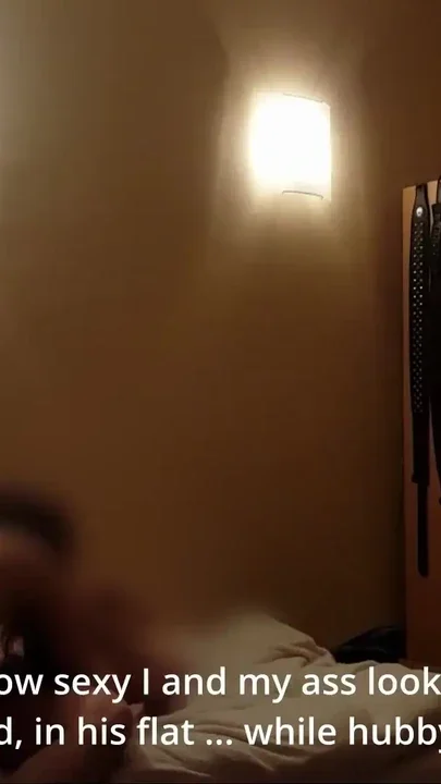 My first solo cuckold date with my lover in his house Clip 1