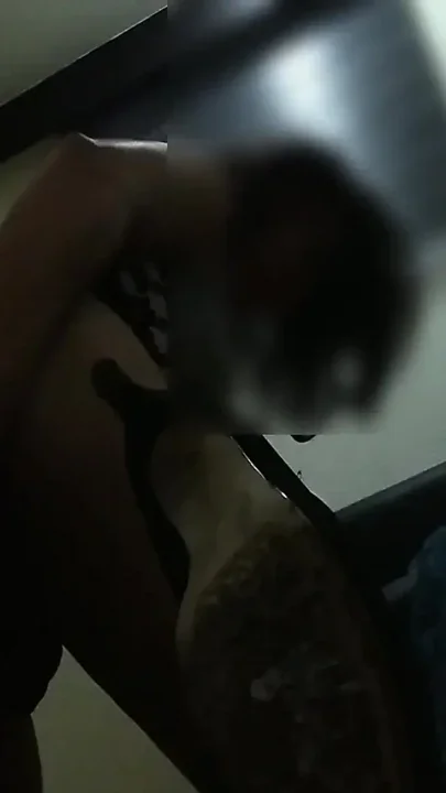 Horny Sissy in Chastity Using Her Fucking Machine to Train Her Ass Part 1