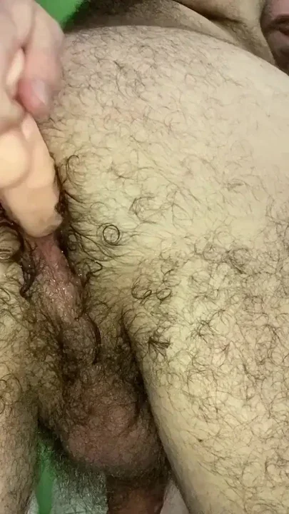 Travis Fucks His Hairy Ass With a Dildo Clip 2