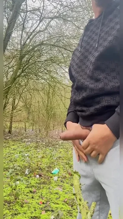 Showing off My Huge Dick for the Lorry Driver