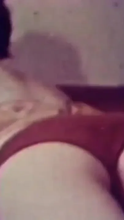 Red panties brunette and blonde chicks fucks in threesome