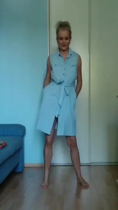 MILF Trying on Different Sexy Clothing