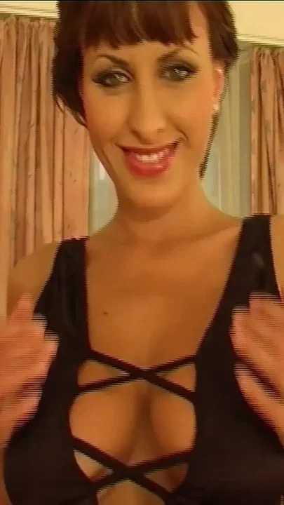 Beautiful Vintage MILF with Big Tits Masturbates Her Pussy
