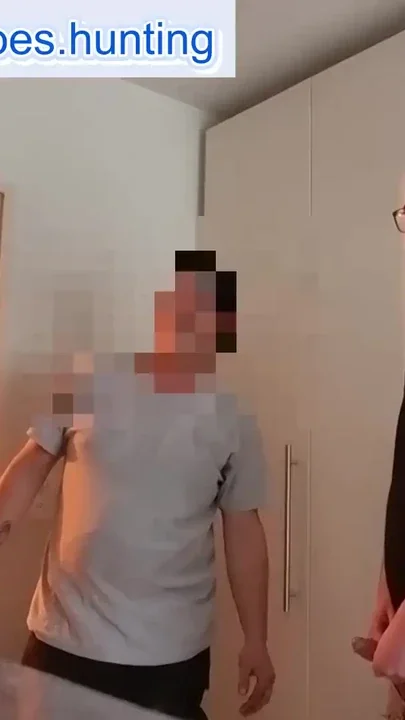 Straight Plumber Comes to Fix My Sink and Catches Me Jerking – We End Up Sucking
