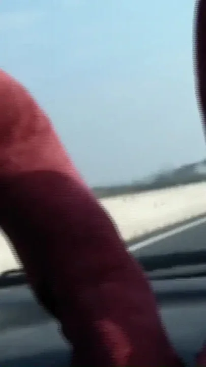 In the Car Playing with My Husband