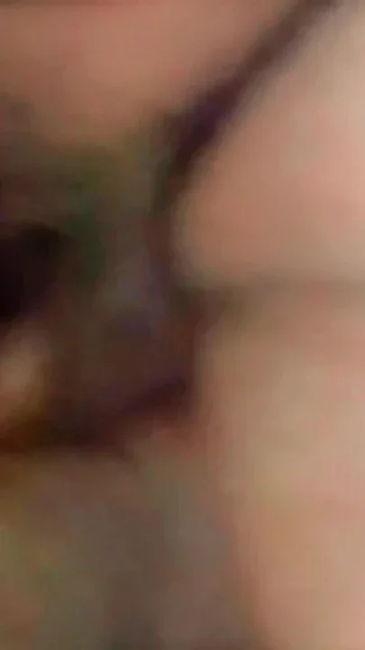 Filling my friend's wife's pussy with cum my balls hit her clit and she gets