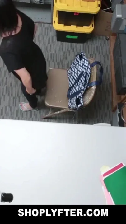 Short haired crook apprehended and fucked