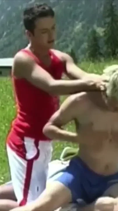 Young dudes fucking in exhib mountain cruising